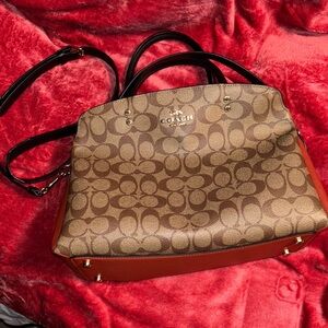 Coach Signature Brown Tote Bag